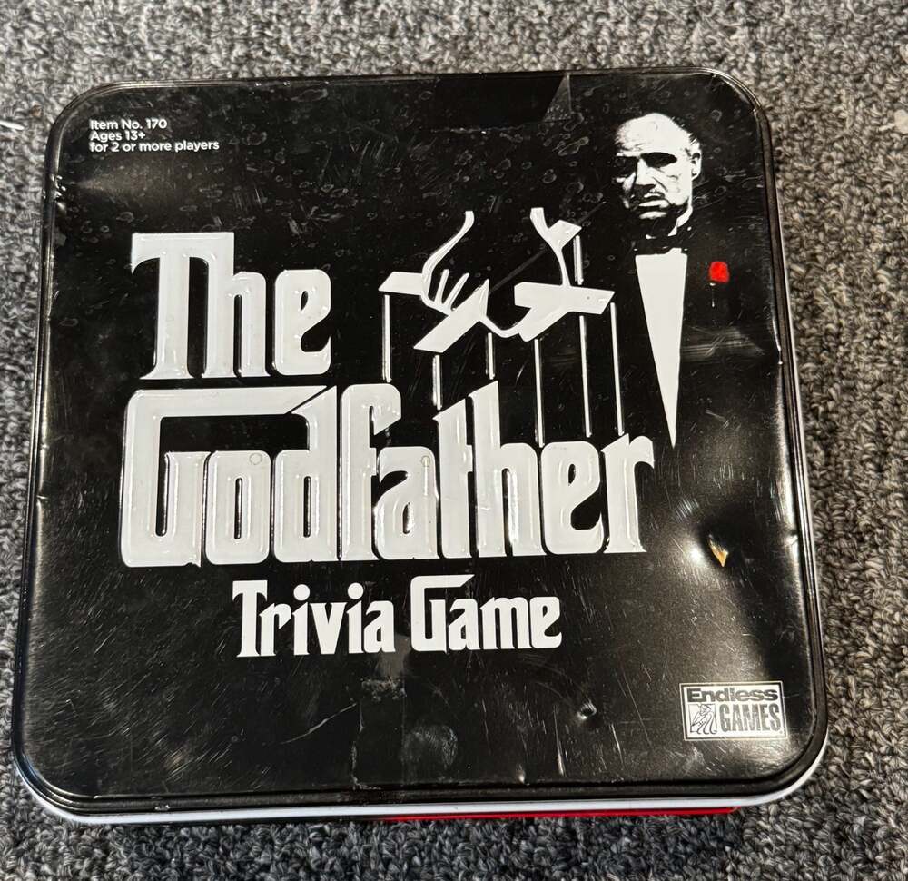 The Godfather Trivia Game by Endless Games (2008) in Collector Tin